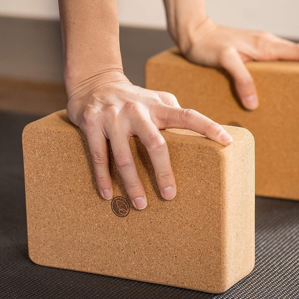 Cork yoga blocks for beginners