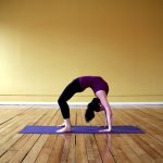 Yoga wheel pose