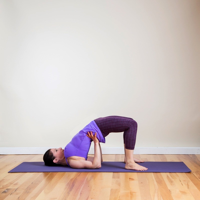 Yoga bridge pose