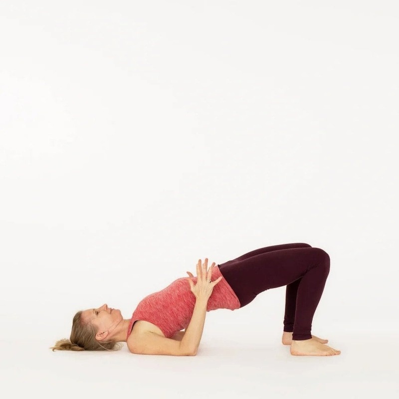 Yoga bridge pose