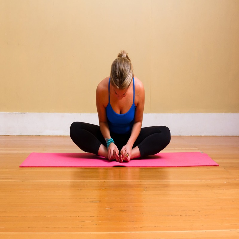 Yoga Butterfly Pose