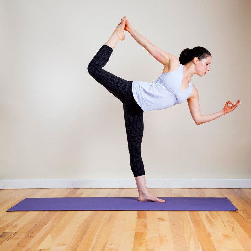 Yoga dancer pose