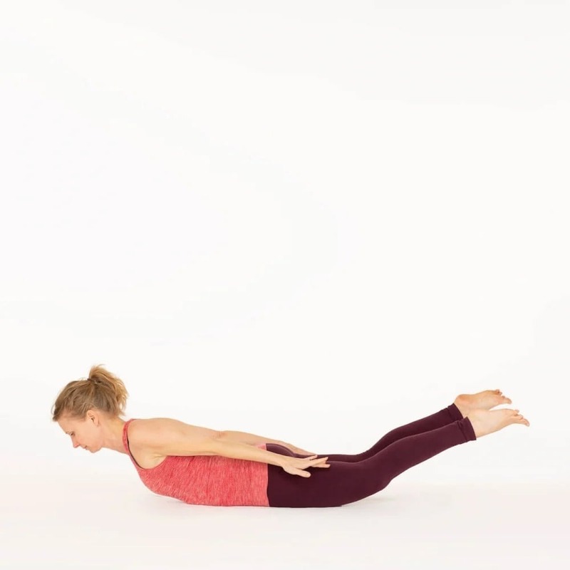 Yoga Locust Pose