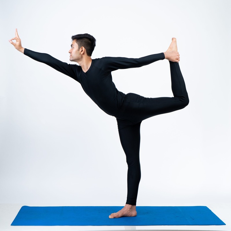 Yoga dancer pose