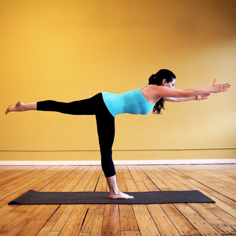 Yoga Warrior Pose