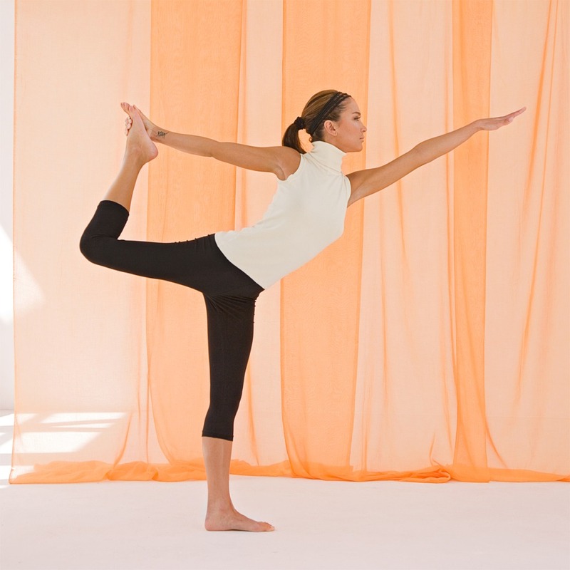 Yoga dancer pose