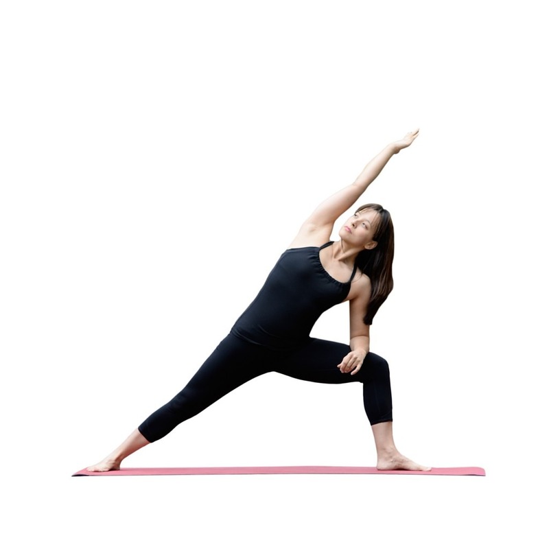 Yoga triangle pose