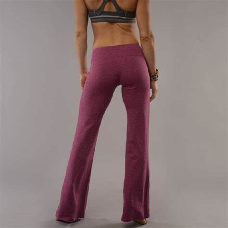 Wide leg yoga pants