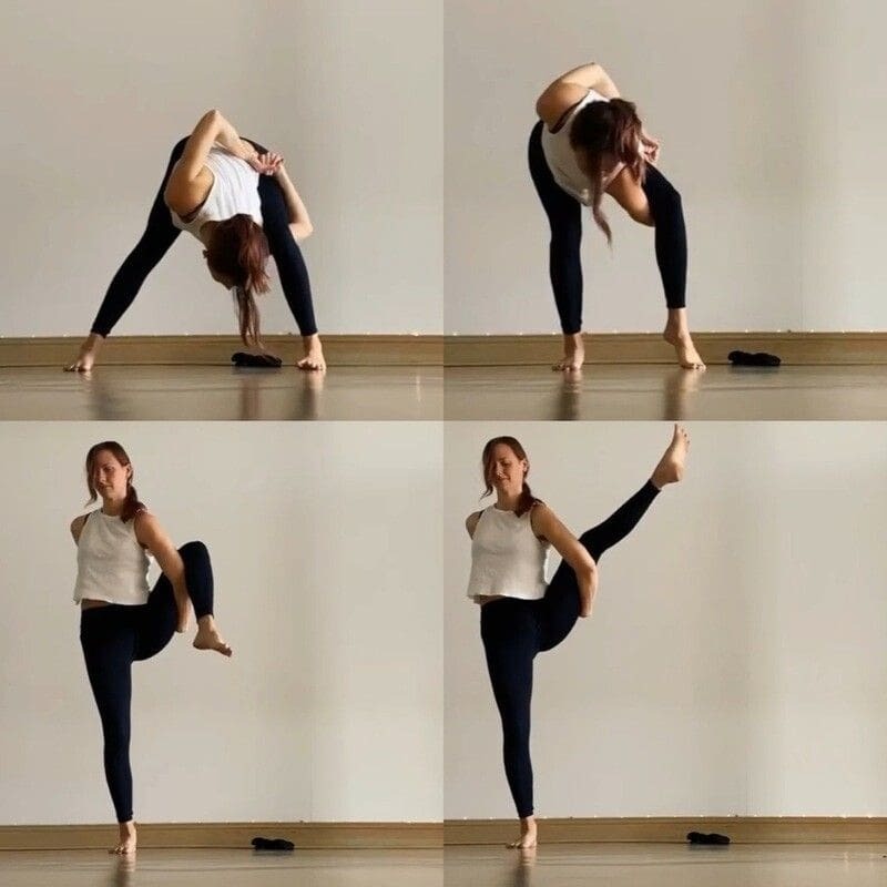 Yoga Bird of Paradise Pose