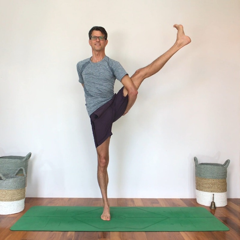 Yoga Bird of Paradise Pose