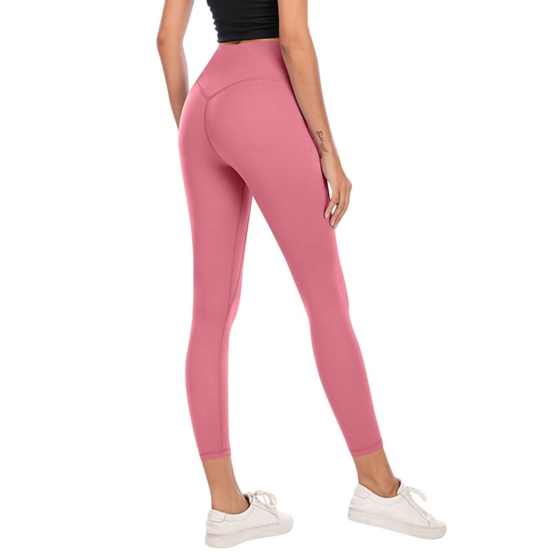 Pink yoga pants