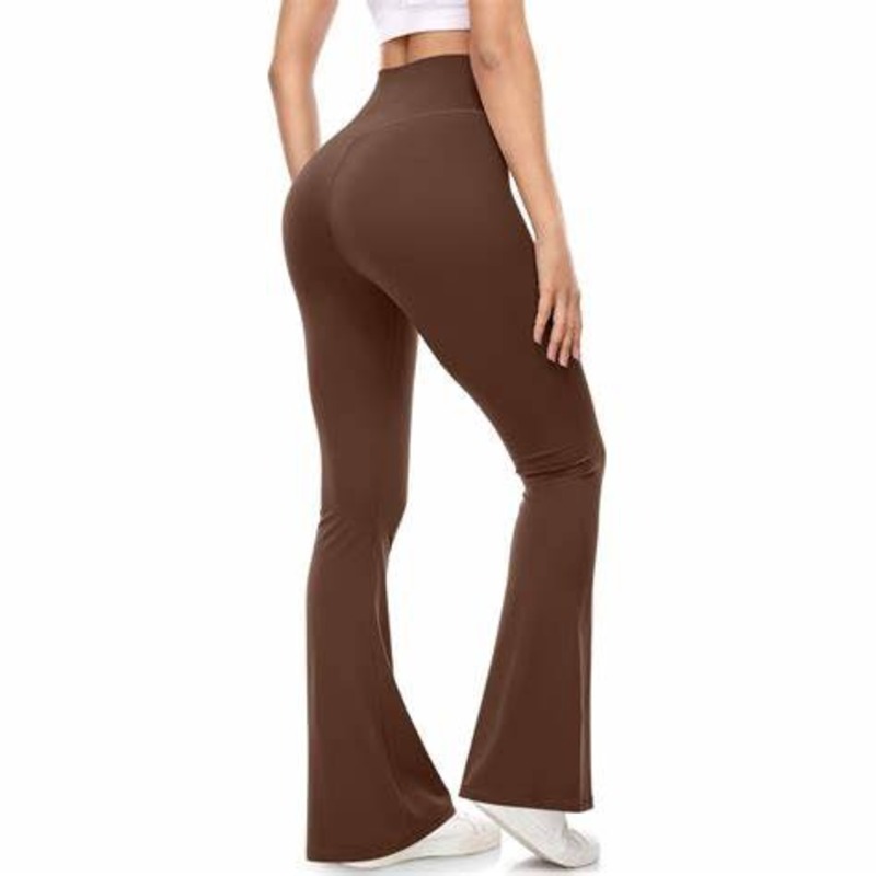 Brown yoga pants